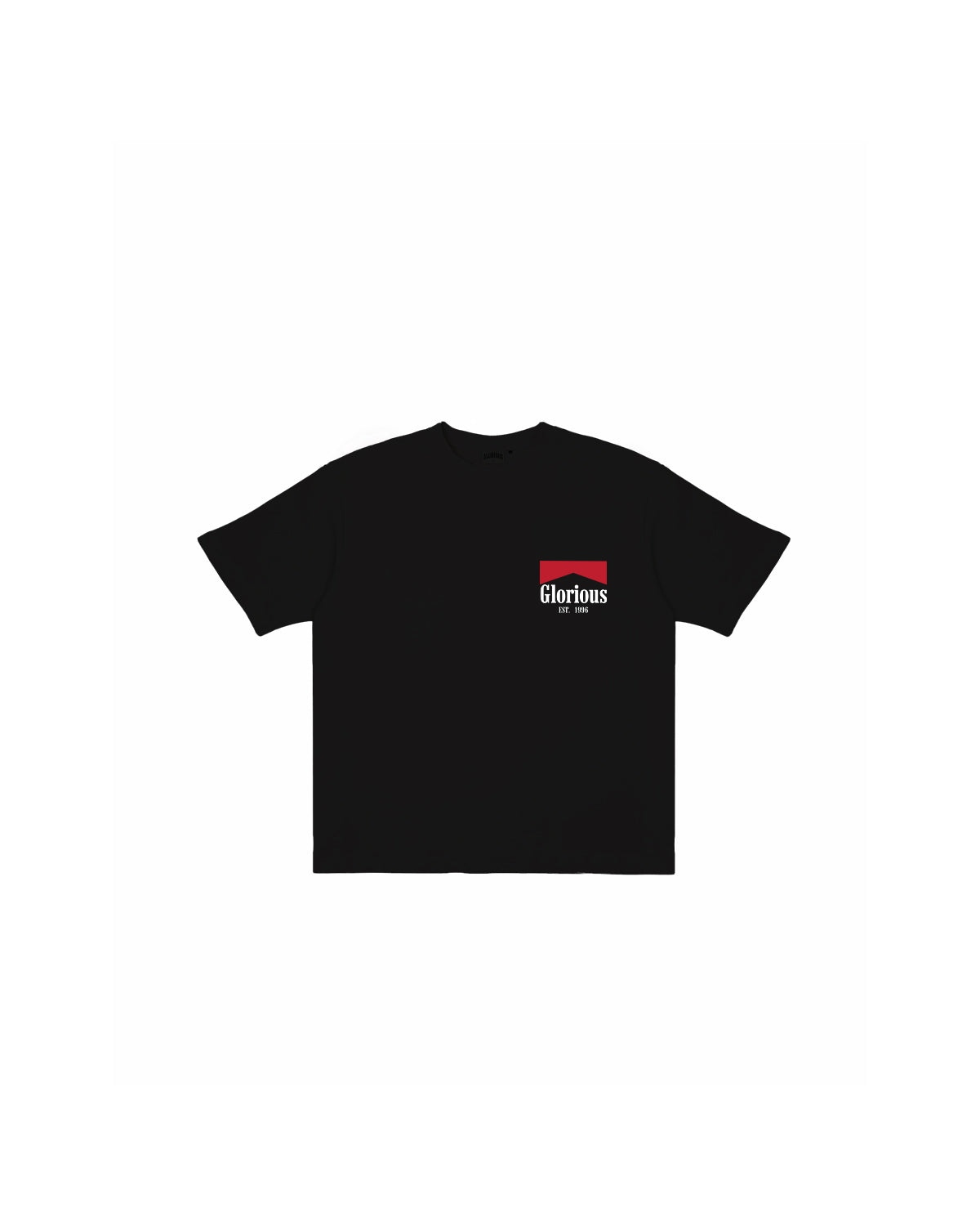 The World is Yours - Short Sleeve Tee (Black/Red)