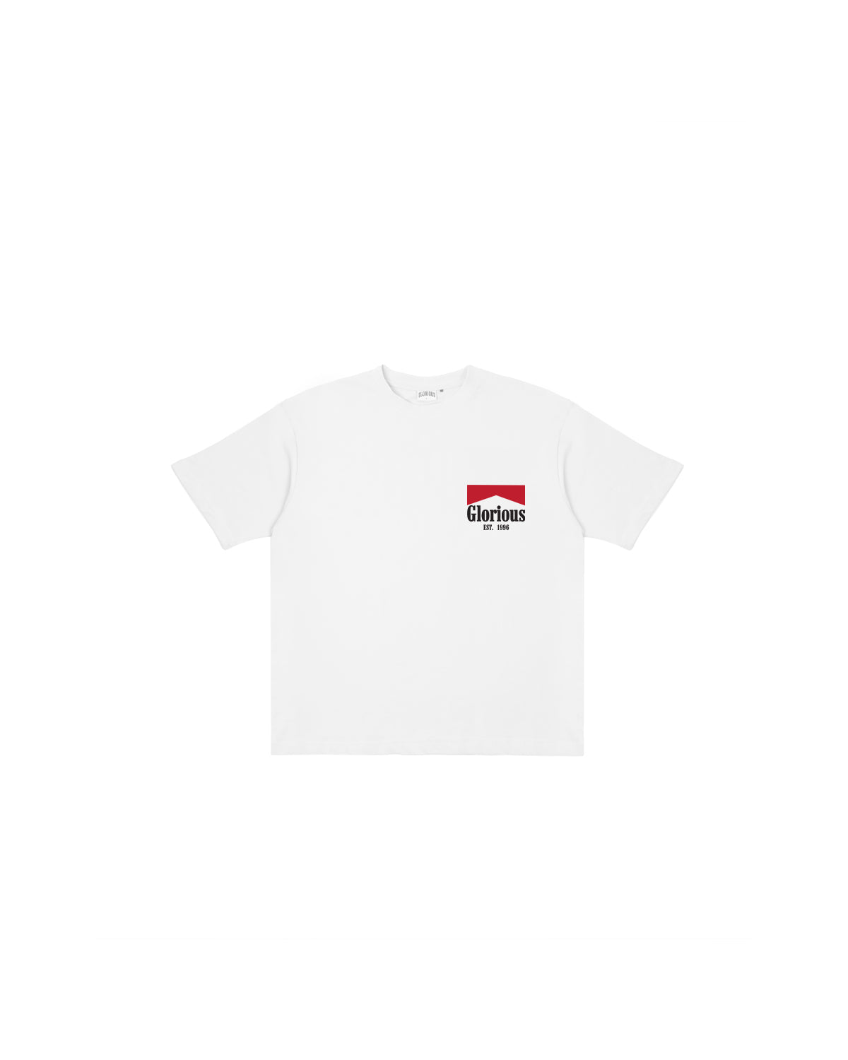 The World is Yours - Short Sleeve Tee (White/Red)