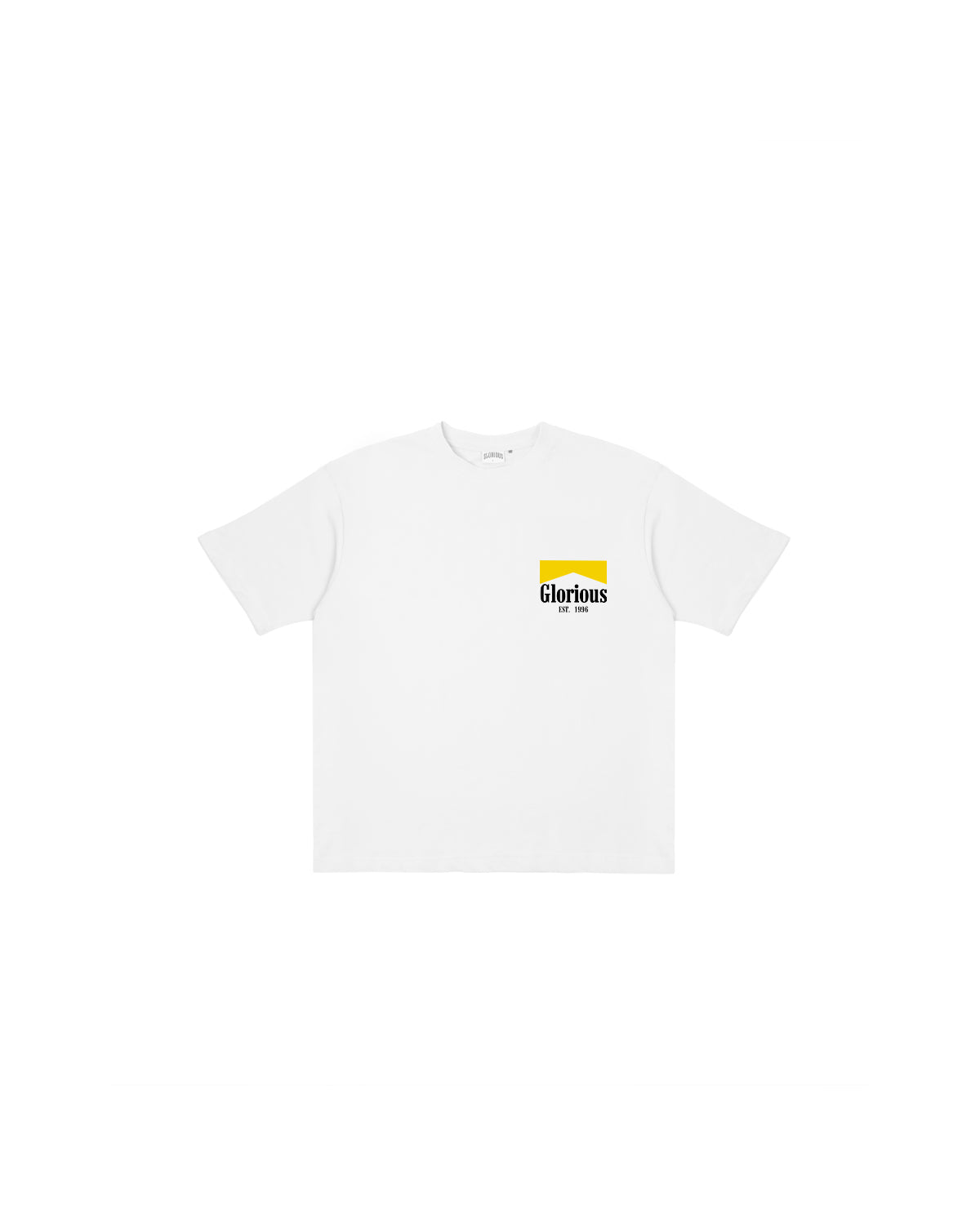 The World is Yours - Short Sleeve Tee (White/Yellow)